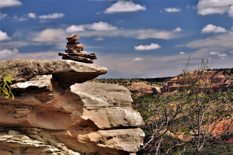rock cairn